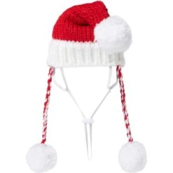 Frisco Chunky Knit Santa Dog & Cat Hat -Pet Supplies Discount Store 744878 PT3. AC SS1800 V1694802017