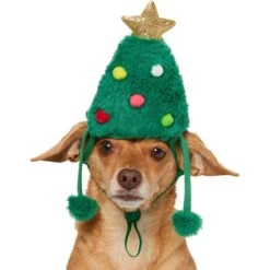 Frisco Christmas Tree Faux Fur Dog & Cat Hat 11 Frisco Christmas Tree Faux Fur Dog & Cat Hat -Pet Supplies Discount Store 745582 PT2. AC SS1800 V1694801957