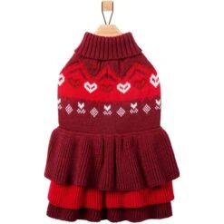 Frisco Nordic Sequin Dog & Cat Sweater Dress 12 Frisco Nordic Sequin Dog & Cat Sweater Dress -Pet Supplies Discount Store 745886 PT3. AC SS1800 V1694793753