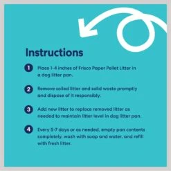 Frisco Paper Pellet Dog Litter -Pet Supplies Discount Store 752430 PT5. AC SS1800 V1674752335