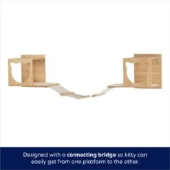 Frisco Cushioned Wall Mounted Cat Wall Shelf & Frisco Cat Silhouette With Bridge Wall Mounted Cat Wall Shelves -Pet Supplies Discount Store 785550 PT6. AC SS1800 V1677600275