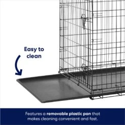 Frisco Fold & Carry Double Door Collapsible Wire Dog Crate -Pet Supplies Discount Store 88789 PT3. AC SS1800 V1667228692