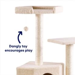 Frisco 52-in Faux Fur Cat Tree & Condo -Pet Supplies Discount Store 92261 PT2. AC SS1800 V1667227606