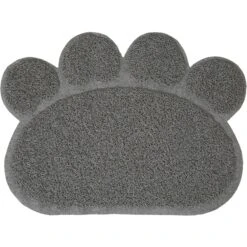 Van Ness Enclosed Cat Litter Pan & Frisco Paw Shaped Cat Litter Mat -Pet Supplies Discount Store 947414 PT4. AC SS1800 V1693925030