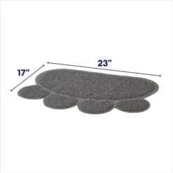Van Ness Enclosed Cat Litter Pan & Frisco Paw Shaped Cat Litter Mat -Pet Supplies Discount Store 947414 PT5. AC SS1800 V1693600694