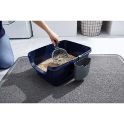 Frisco Open Top Cat Litter Box With Rim, Large & Frisco Plastic Litter Scooper With Caddy -Pet Supplies Discount Store 947526 PT7. AC SS1800 V1693600340