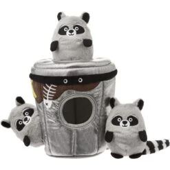Frisco Volcano Hide & Seek Puzzle Plush Squeaky Dog Toy & Frisco Trash Can & Raccoons Hide & Seek Puzzle Plush Squeaky Dog Toy -Pet Supplies Discount Store 962054 PT5. AC SS1800 V1694783953