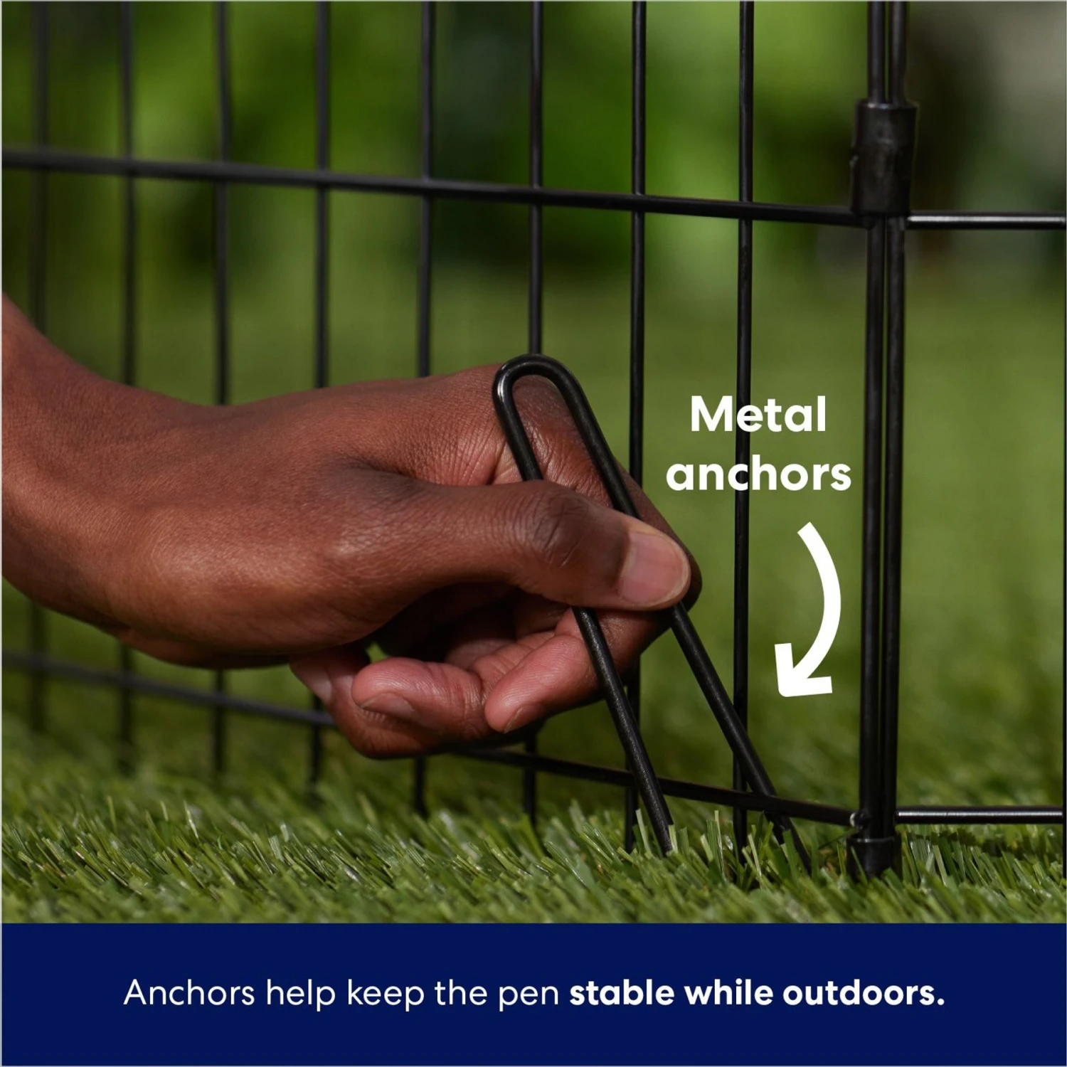 Frisco Wire Dog & Small Pet Exercise Pen With Step-Through Door 6 Frisco Wire Dog & Small Pet Exercise Pen With Step-Through Door - Image 4